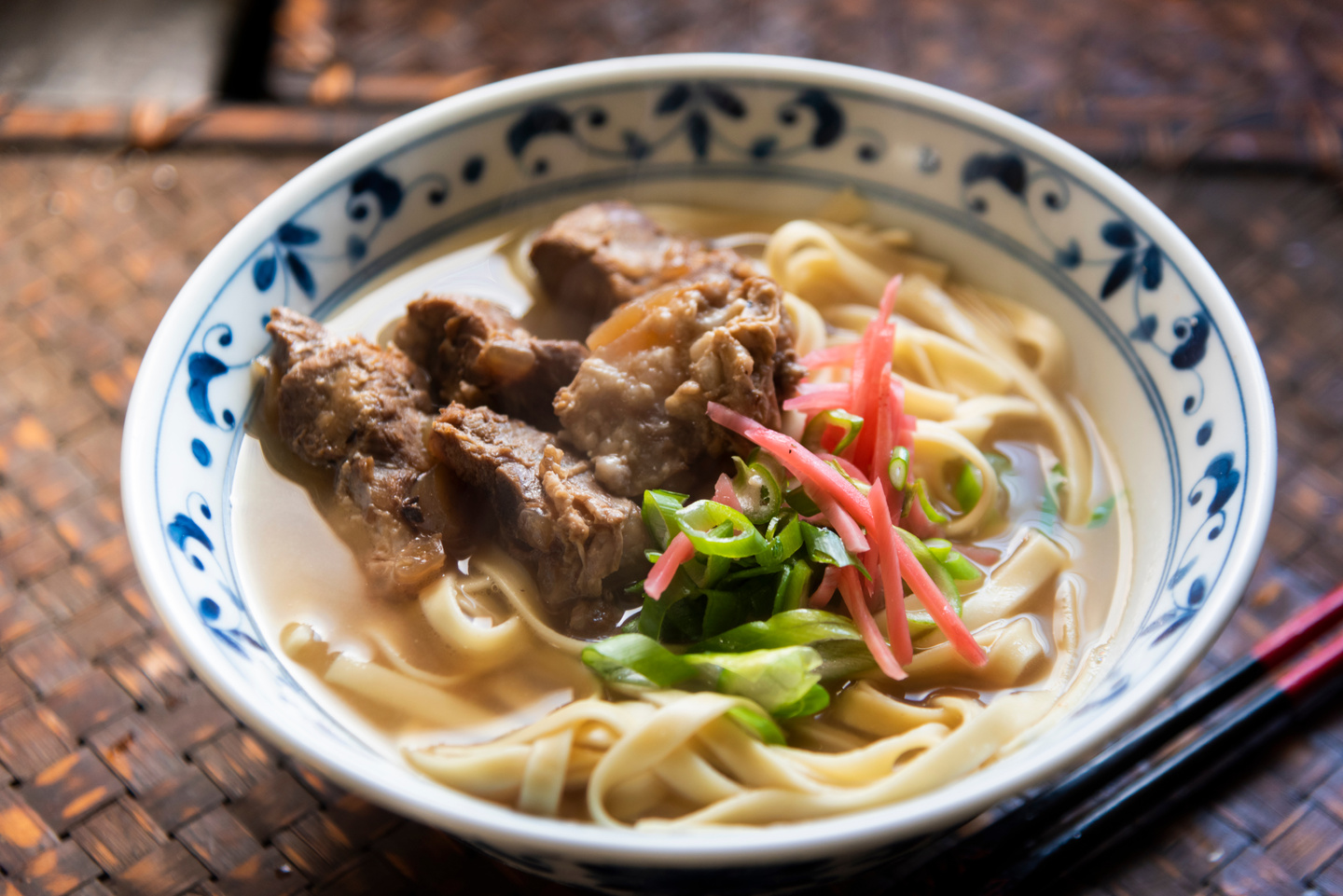 Okinawa soba local cuisine / Okinawa Prefecture